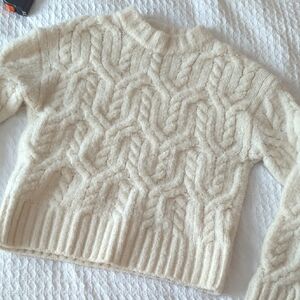 H&M Cable Knit Wool Sweater